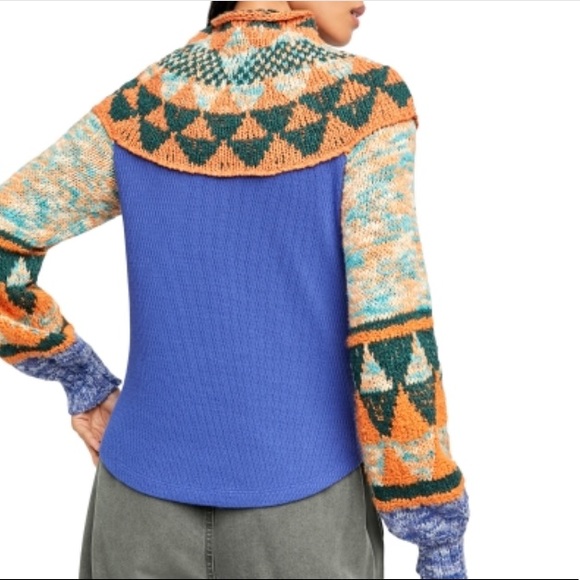 NWT Free People Swit the Small Stuff Therm/Sweater - Picture 13 of 14